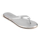 Lc Lauren Conrad Pixii Women's Flip Flops, Size: 5, Light Grey