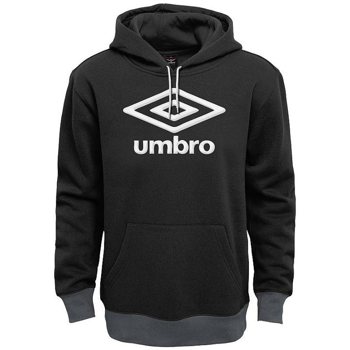 Men's Umbro Logo Hoodie, Size: Xxl, Black