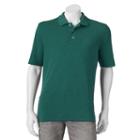 Men's Croft & Barrow&reg; Signature Pocket Polo, Size: Small, Dark Green