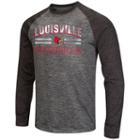 Men's Campus Heritage Louisville Cardinals Raven Long-sleeve Tee, Size: Xxl, Dark Grey