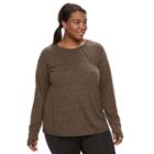 Plus Size Tek Gear&reg; Core Tee, Women's, Size: 1xl, Dark Green