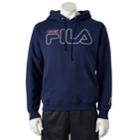 Men's Fila&reg; Logo Pullover Hoodie, Size: Large, Blue (navy)