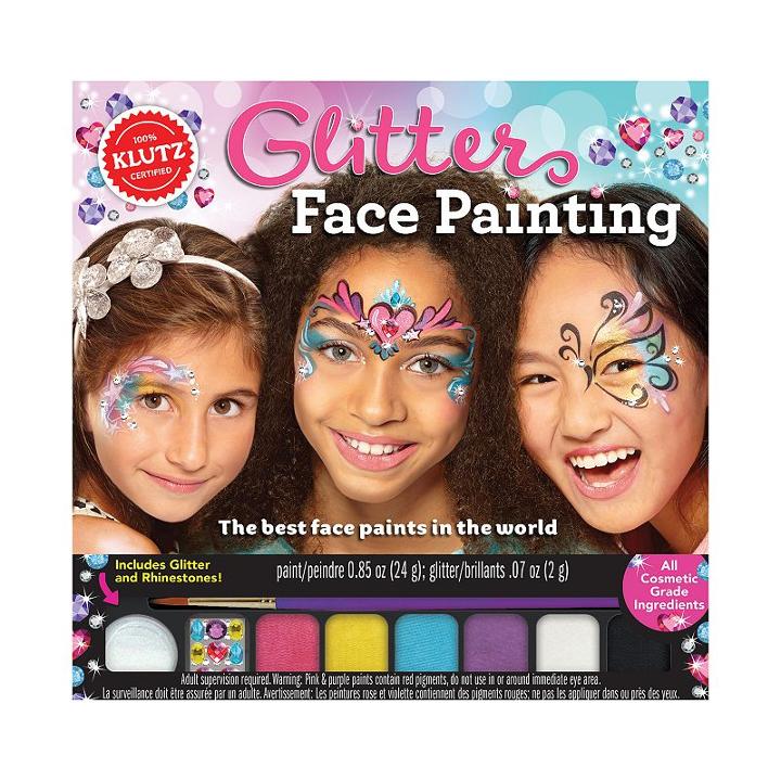 Klutz Glitter Face Painting, Multicolor