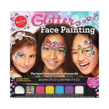 Klutz Glitter Face Painting, Multicolor