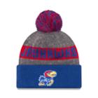 Adult New Era Kansas Jayhawks Sport Knit Beanie, Men's, Blue