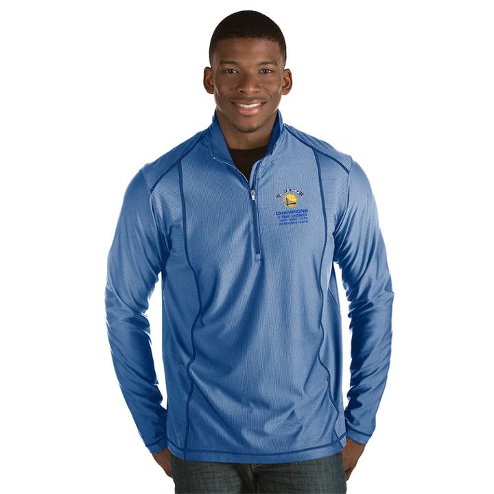 Men's Antigua Golden State Warriors 2018 Nba Finals Champions Tempo Pullover, Size: Xl, Blue