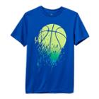 Boys 8-20 Tek Gear&reg; Digitized Basketball Tee, Boy's, Size: Small, Blue