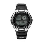 Casio Men's World Time Digital & Lc Analog Watch, Black