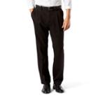 Men's Dockers&reg; Stretch Easy Khaki D3 Classic-fit Pleated Pants, Size: 36x30, Black
