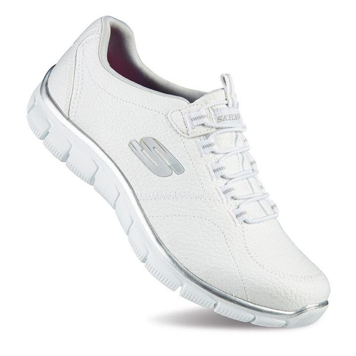 Skechers Relaxed Fit Empire Take Charge Women's Sneakers, Size: 6.5, White Oth