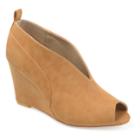 Journee Collection Calista Womens Wedges, Size: Medium (8), Lt Brown