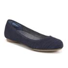 Dr. Scholl's Friendly 2 Women's Ballet Flats, Size: Medium (10), Dark Blue