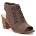 Sonoma Goods For Life&trade; Honoria Women's High Heel Ankle Boots, Size: Medium (6.5), Lt Brown
