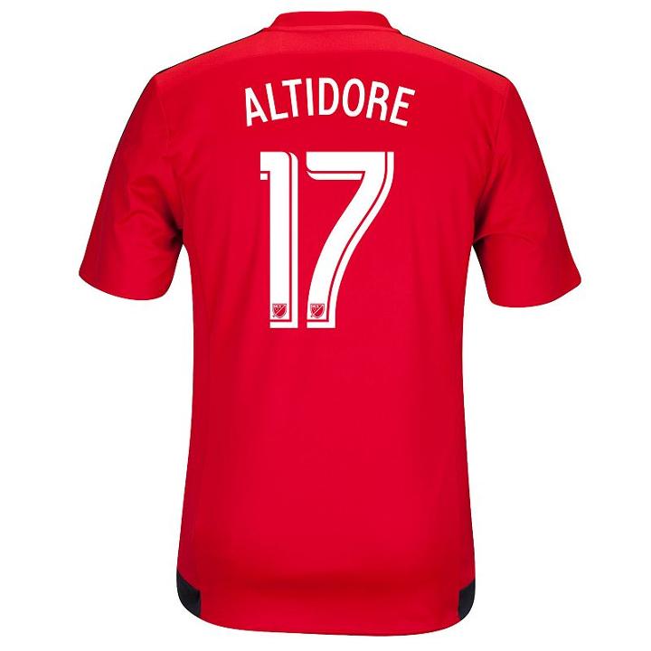 Men's Adidas Toronto Fc Jozy Altidore Replica Jersey, Size: Xxl, Red