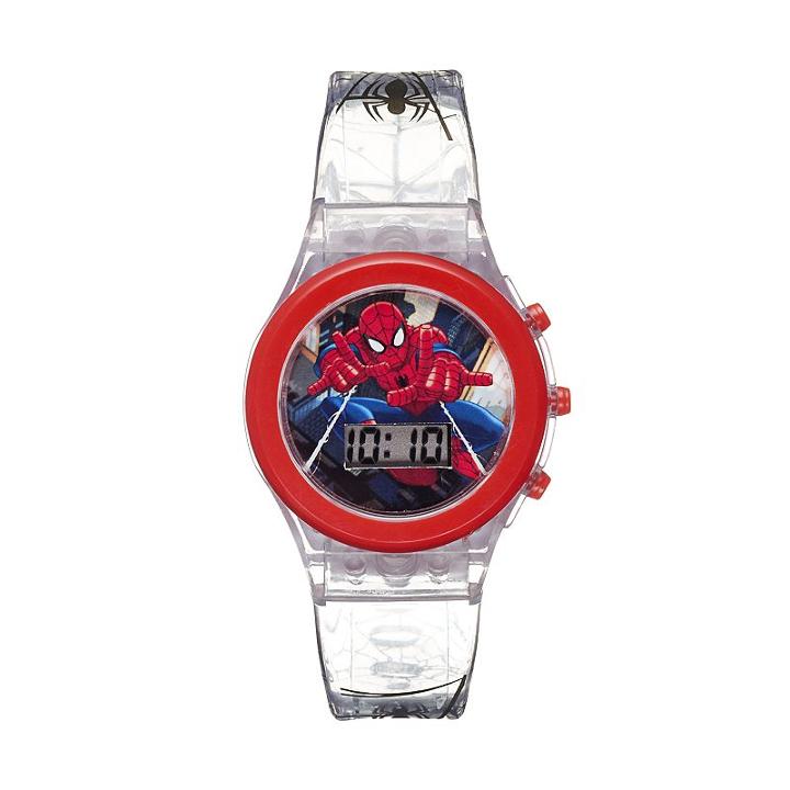 Marvel Ultimate Spider-man Kids' Digital Light-up Watch, Size: Medium, Blue