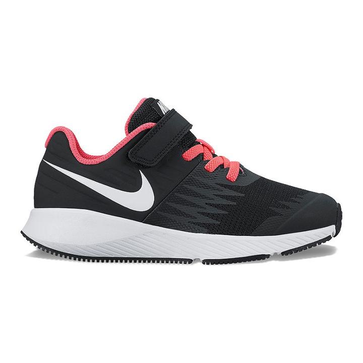 Nike Star Runner Preschool Girls' Sneakers, Size: 2, Black