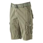 Men's Xray Belted Cargo Shorts, Size: 36, Green