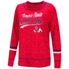 Women's Fresno State Bulldogs Giant Dreams Tee, Size: Xxl, Dark Red