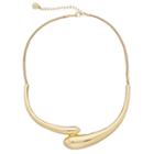 Dana Buchman Asymmetrical Tube Necklace, Women's, Gold