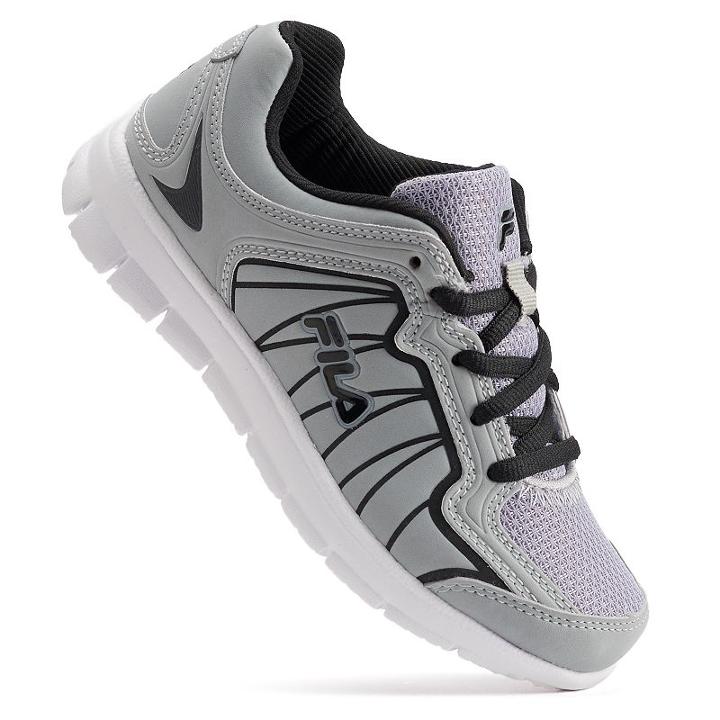 Fila&reg; Escalight Boys' Sneakers, Boy's, Size: 6, Light Grey
