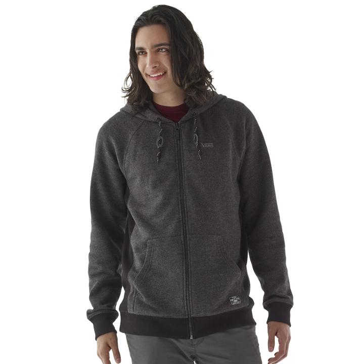 Men's Vans Sidedown Fleece Hoodie, Size: Large, Black