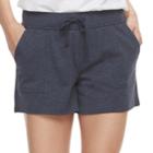Women's Sonoma Goods For Life&trade; French Terry Beach Shorts, Size: Xl, Blue (navy)