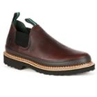 Georgia Boot Giant Romeo Women's Chelsea Slip-on Work Shoes, Size: 7 Wide, Brown