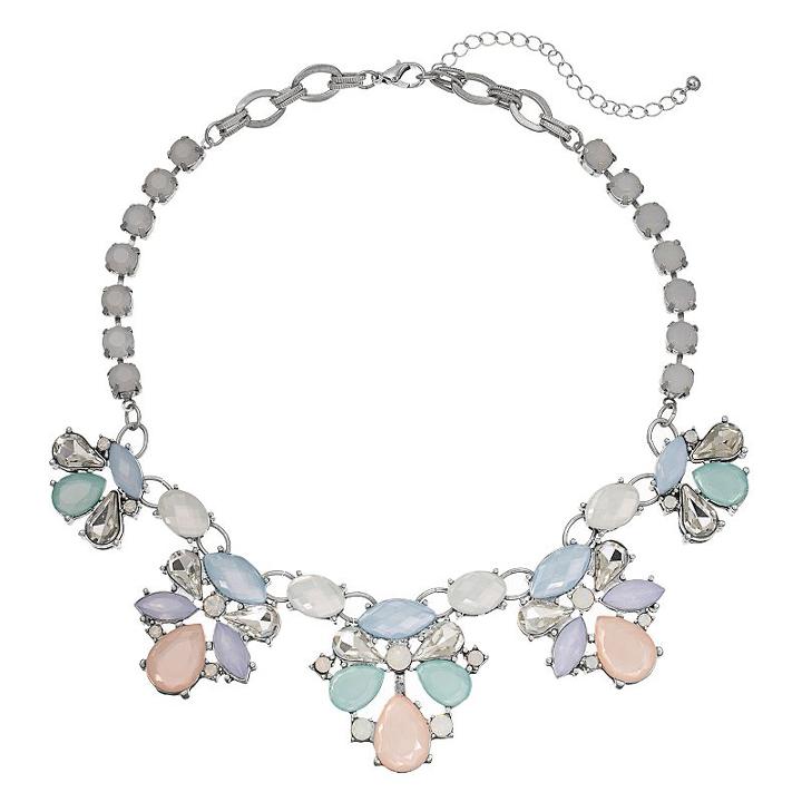 C.o. & Co. Teardrop Charm Multistrand Necklace, Women's, Size: 22, Multicolor