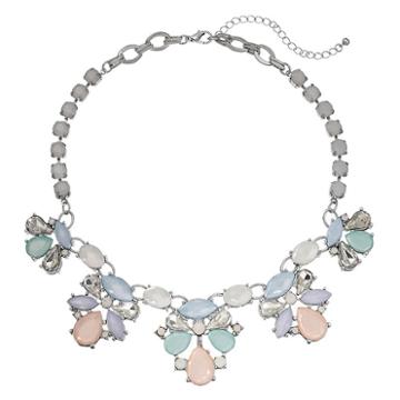 C.o. & Co. Teardrop Charm Multistrand Necklace, Women's, Size: 22, Multicolor