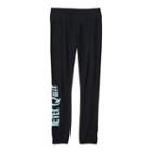 Girls 7-16 So&reg; French Terry Graphic Jogger Pants, Girl's, Size: 10, Black