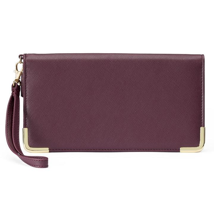 Apt. 9&reg; Tipped Clutch, Women's, Pink