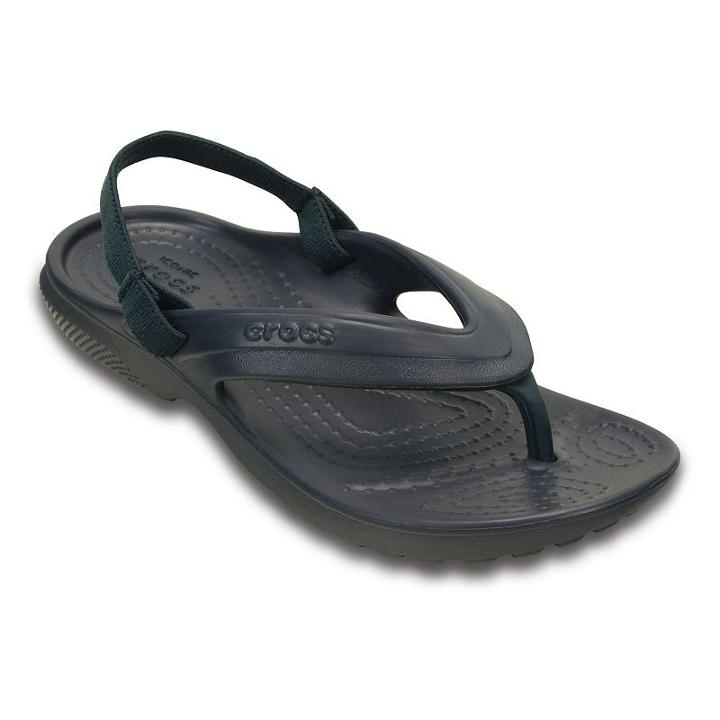 Crocs Classic Flip Boys' Sandals, Boy's, Size: 9 T, Blue (navy)