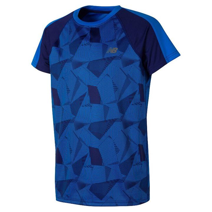 Boys 8-20 New Balance Performance Tee, Boy's, Size: 8, Brt Blue