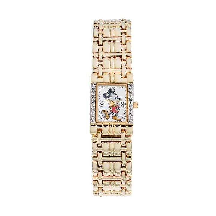 Disney's Mickey Mouse Women's Watch, Yellow