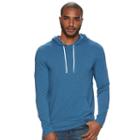 Men's Sonoma Goods For Life&trade; Classic-fit Flexwear Hoodie Tee, Size: Medium, Dark Blue