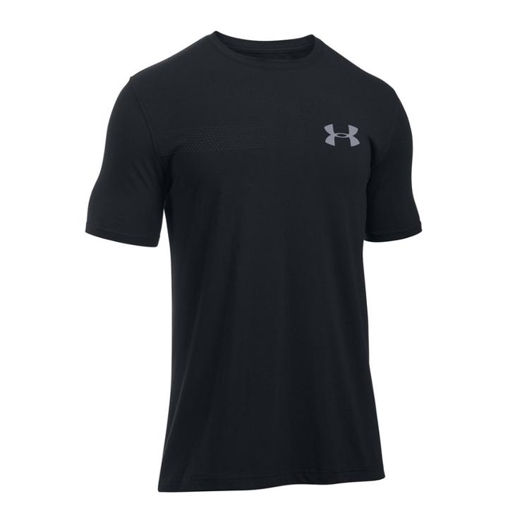 Men's Under Armour Fast Left Tee, Size: Medium, Black