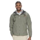 Big & Tall Columbia Rockwell Falls Windbreaker Jacket, Men's, Size: 4xb, Med Green