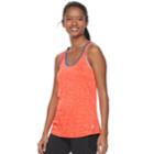 Women's Fila Sport&reg; Space-dyed Racerback Tank, Size: Large, Med Orange