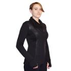 Women's Snow Angel Minx Mountain Snuggle Faux-suede Top, Size: Medium, Black
