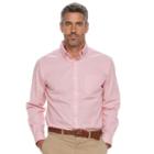 Men's Croft & Barrow&reg; True Comfort Classic-fit Stretch Button-down Shirt, Size: Medium, Lt Orange