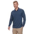Men's Haggar&reg; Cool 18&reg; Pro Classic-fit Performance Polo, Size: Xl, Brown Over