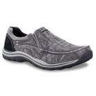 Skechers Expected Avillo Relaxed Fit Men's Casual Loafers, Size: 10.5, Dark Grey