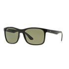 Ray-ban Rb4232 57mm Highstreet Square Polarized Sunglasses, Adult Unisex, Black