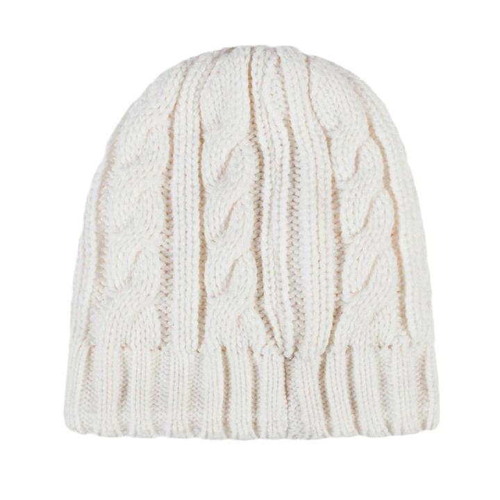 Women's Heat Holders Cable-knit Thermal Beanie, Yellow Oth