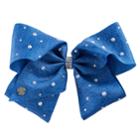 Girls 4-16 Jojo Siwa Rhinestone & Simulated Pearl Denim Hair Bow, Multicolor
