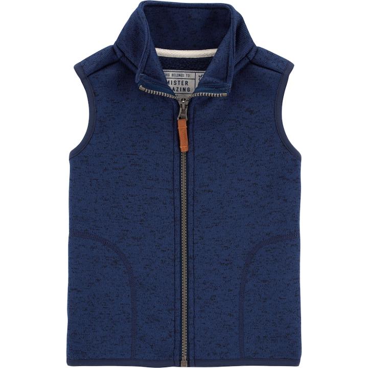 Toddler Boy Carter's Fleece Vest, Size: 5t, Blue