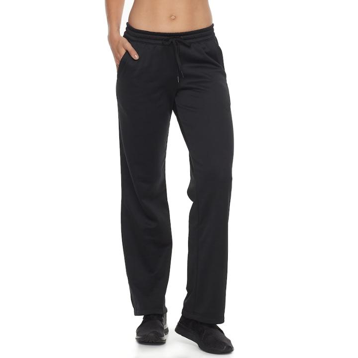Women's Adidas Fleece Yoga Pants, Size: Small, Oxford