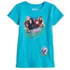 Disney's Descendants Girls 7-16 Wickedly Cool Graphic Tee, Size: Large, Brt Blue