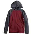 Boys 8-20 Tek Gear&reg; Ultra-soft Pull-over Hoodie, Size: M(10-12), Dark Red