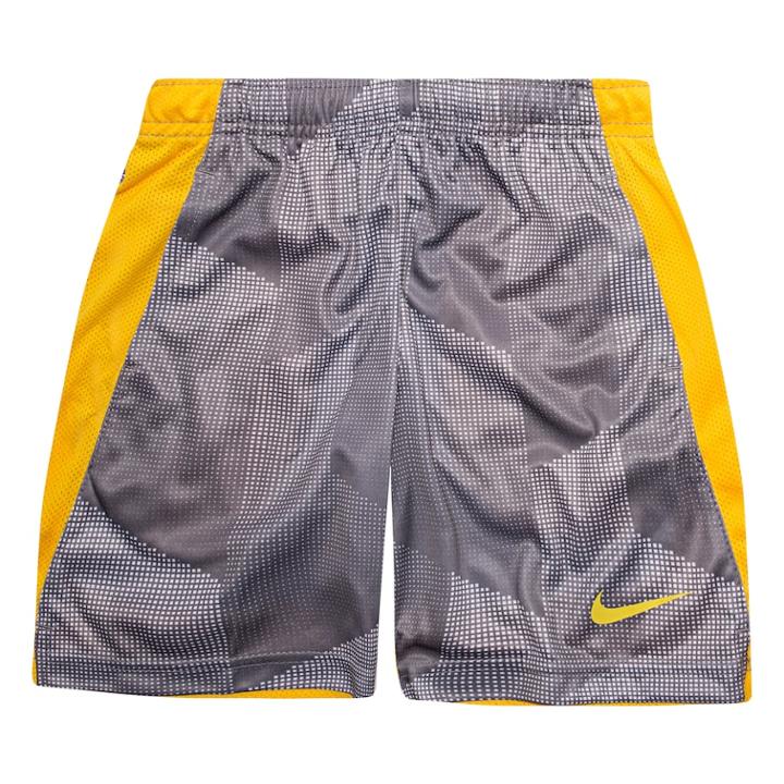 Boys 4-7 Nike Dri-fit Abstract Athletic Shorts, Size: 4, Med Grey